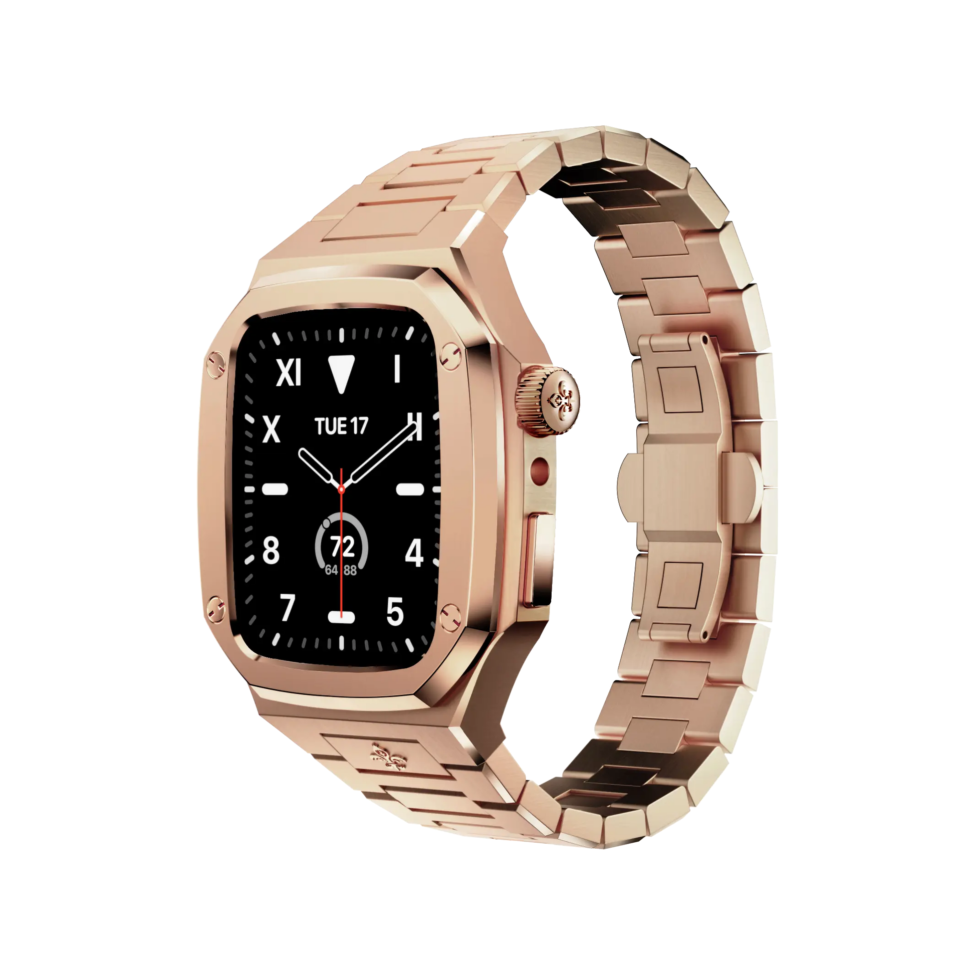 Bigett-PerspectiveFront-Elegant-RoseGold-Apple-Watch